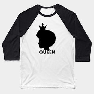 Afro African Queen, Black Pride, Melanin Woman Baseball T-Shirt